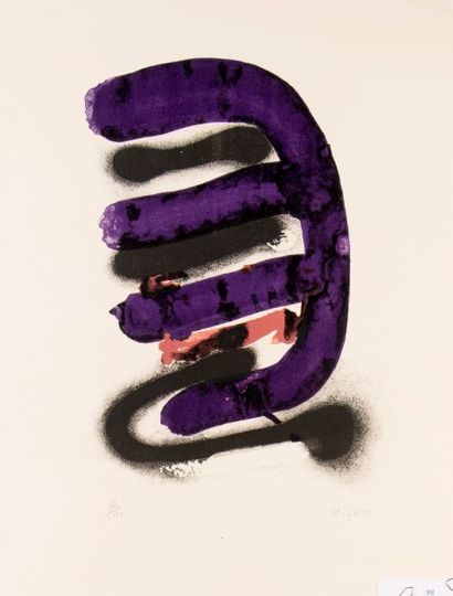 Ladislas KIJNO (1921-2012)
Sans titre
Lithographie...