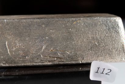 (*) Lingot argent. Poids: 3,170 kg VENDU...
