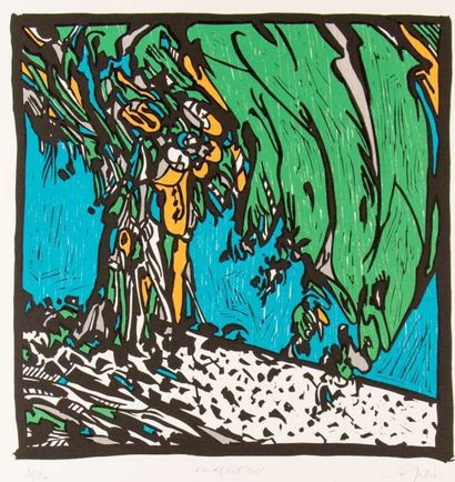 José SAN MARTIN (1951)
Ex arboribus
Lithographie,...