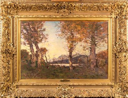 Henri-Joseph Harpignies (1819-1916) dans...