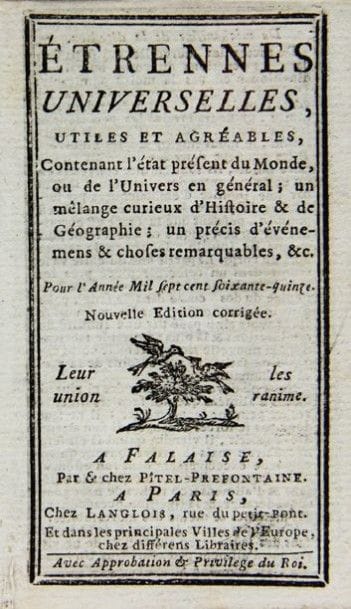 ETRENNES UNIVERSELLES utiles et agréables,...