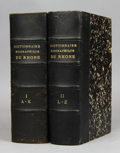 [Jouve]
Dictionnaire biographique du Rhône.
Paris,...