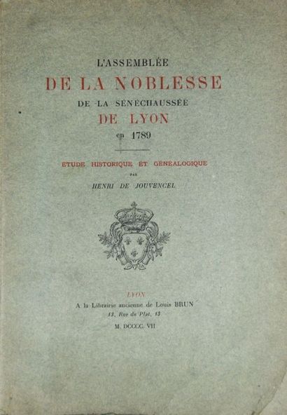 JOUVENCEL (Henri de)
L'Assemblée de la Noblesse...
