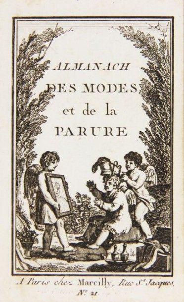 ALMANACH DES MODES ET DE LA PARURE.
Paris,...