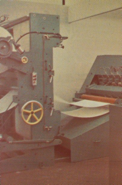 Alain JACQUET (1939-2008)
Presse d'imprimerie.
Sérigraphie...