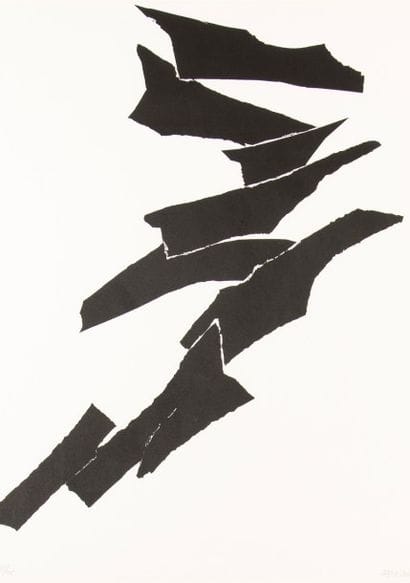 Alexia PENALBA (1913-1982)
Composition.
Lithographie,...