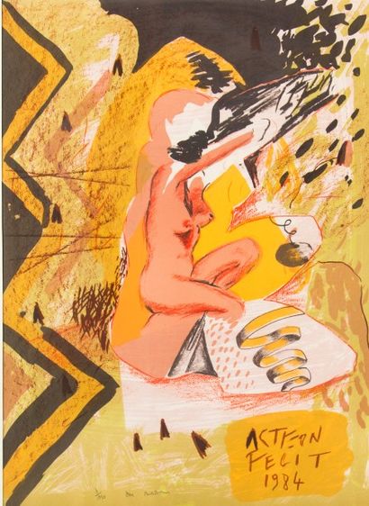 Jean Michel ALBEROLA (1953)
Actéon fecit...