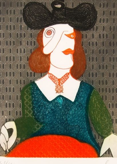 Enrico Baj (1924-2003)
Femme au chapeau,...