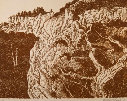 Michel MOSKOVTCHENKO (1935)
Falaises et arbres...
