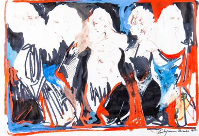 Ares ANTOYAN (1955)
Femmes.
Technique mixte...