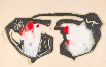 Henry Maurice D'ANTY (1910-1998)
Compositions.
Aquarelle...