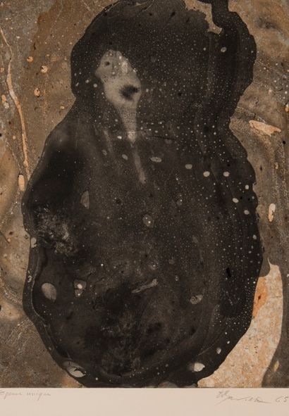 Henri BAVIERA (1934)
Sans titre.
Monotype...