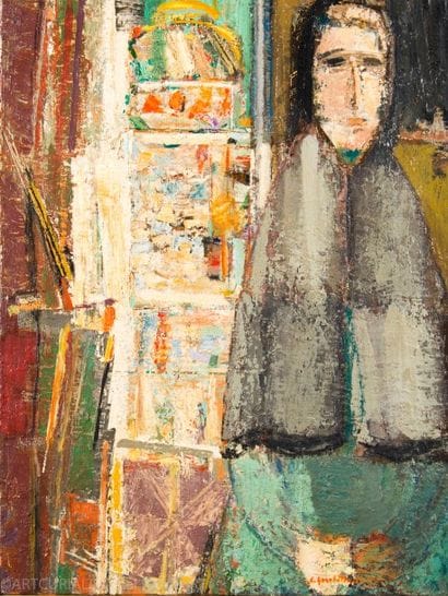 Crikor GARABETIAN (1908-1993)
Femme à la...
