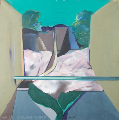 François FRANTA (né en 1930)
Paysage onirique.
Huile...