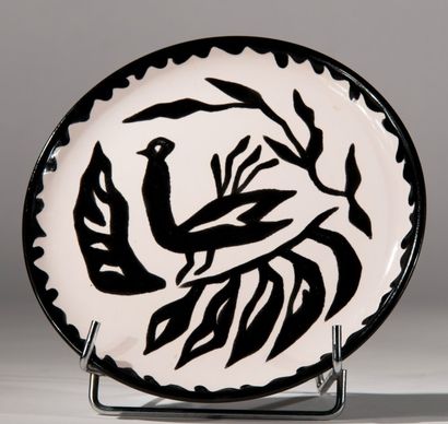 Jean LURÇAT (1892-1966)
Assiette émaillée...