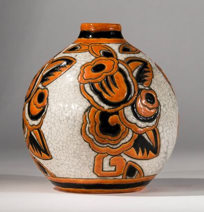 BOCH Frères la Louvière pour Kéramis
Vase...