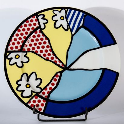Roy LICHTENSTEIN (1923-1977)
Sans titre.
Assiette...