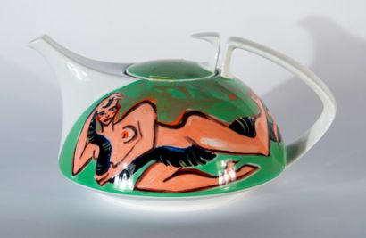 Elvira BACH (née en 1951)
Gift schlange.
Théière...