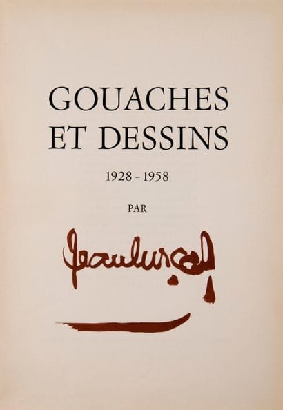 Jean LURÇAT (1892-1966)
Gouaches et Dessins,...