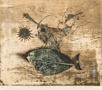 Johny FRIEDLAENDER (1912-1992)
Poisson et...