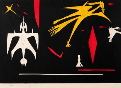 Wilfredo LAM (1902-1982)
Composition sur...