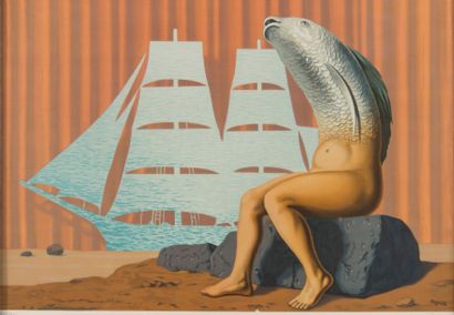 René MAGRITTE (1898-1967)
Un séduisant navire...