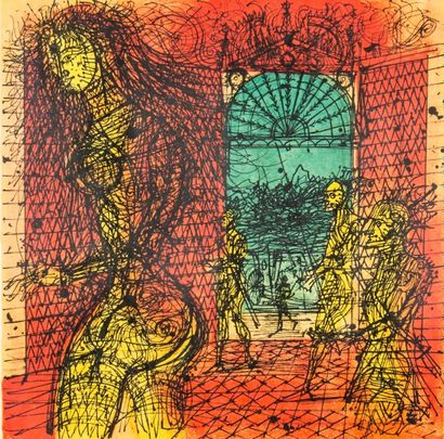 Jean CARZOU (1907-2000)
Au sérail.
Lithographie...