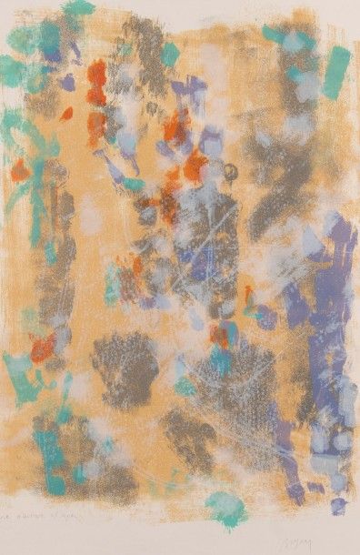 Camille BRYEN (1907-1977)
Bois de feu.
Lithographie...