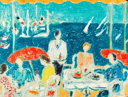 André COTTAVOZ (1922-2012)
Déjeuner sur la...