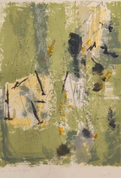 Camille BRYEN (1907-1977)
Vert viride.
Lithographie...