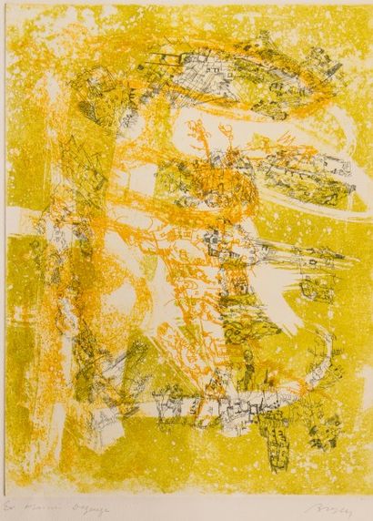 Camille BRYEN (1907-1977)
Pré aux sous.
Aquatinte...