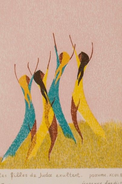 Ben BENN (1884-1983)
Les filles de Juda....
