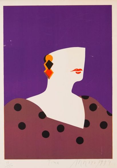 Eduardo Arroyo (1937)
Tina. 1974.
Lithographie...
