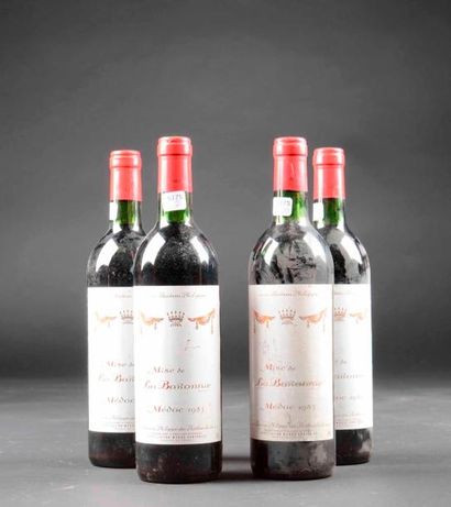 Médoc, Mise de la Baronne, vin Baron Philippe,...