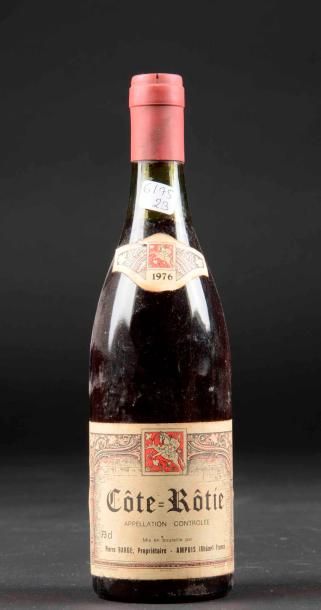 Cote Rotie, Pierre Barge, 1976, 1 boutei...