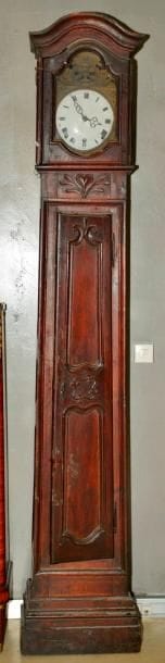 Horloge de parquet fin du XVIIIème
