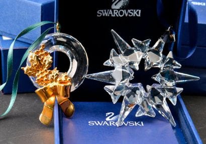 SWAROVSKY
5 boites sujets divers