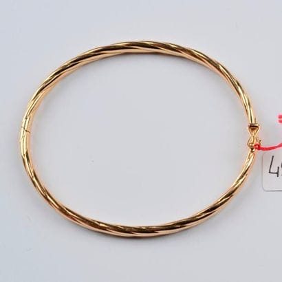 Bracelet en or jaune 13,7 g