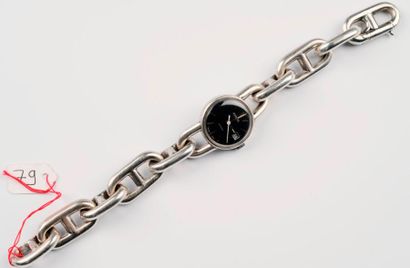 HERMES.
Montre de dame en argent automatique....