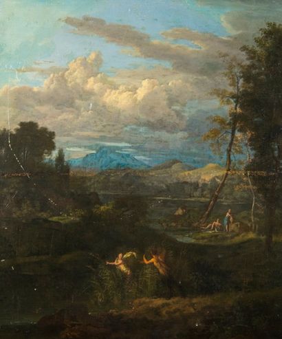 ECOLE ITALIENNE DU XVIIème SIECLE
Pan et...