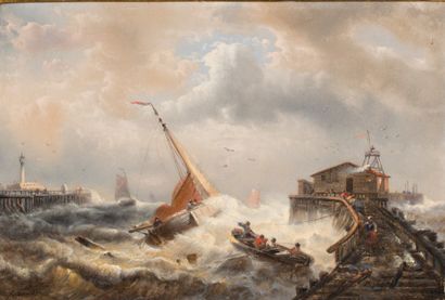 François Etienne MUSIN (1820-1888)
Bateaux...
