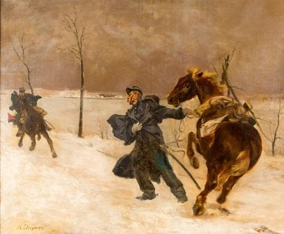 * Henry Louis DUPRAY (1841-1909)
Deux cavaliers...