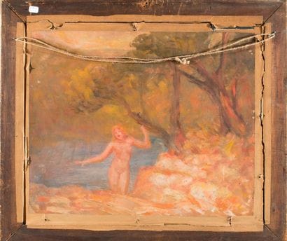 Paul DANGMANN (1899-1974)
La maison.
Huile...