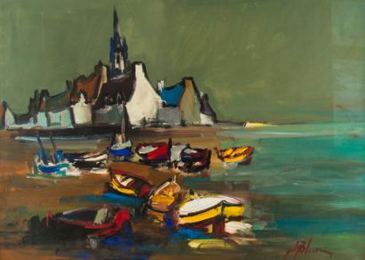 Jean-Yves BLECON (XX)
Bretagne les barques...