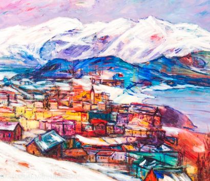 Zarech MUTAFIAN (1907-1980)
Saint Moritz,...