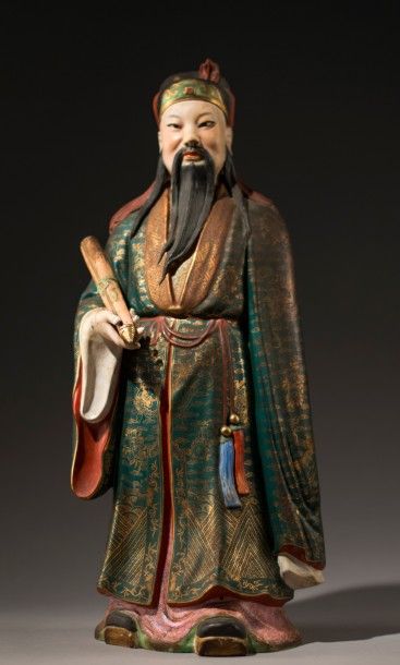 CHINE, XIXÈME SIÈCLE
Intellectuel chinois,...