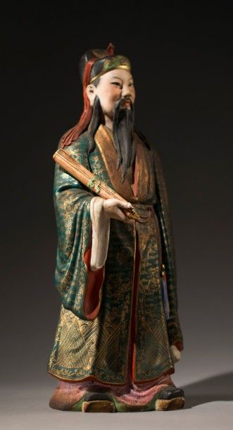 CHINE, XIXÈME SIÈCLE
Intellectuel chinois,...