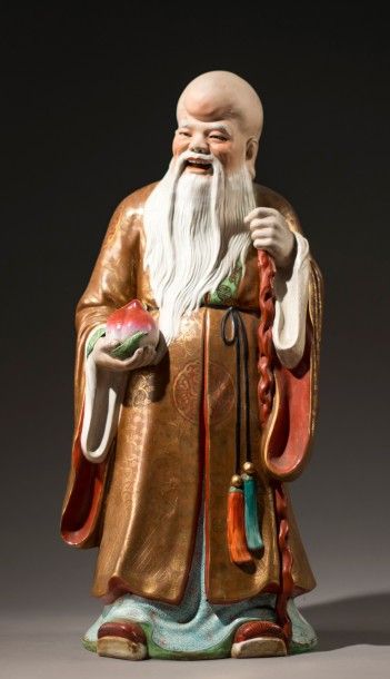 CHINE, XIXÈME SIÈCLE
Sage chinois.
Sujet...