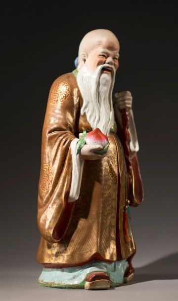 CHINE, XIXÈME SIÈCLE
Sage chinois.
Sujet...