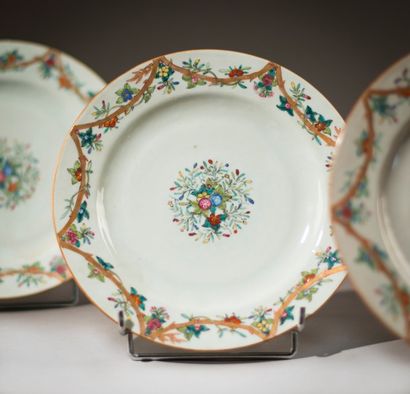 * Compagnie des Indes, Chine, XVIIIème siècle
Ensemble...